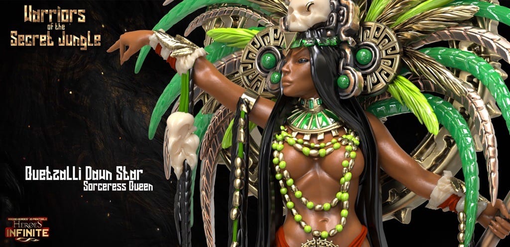 P站图纸印象馆 密林之战士 密林之战士