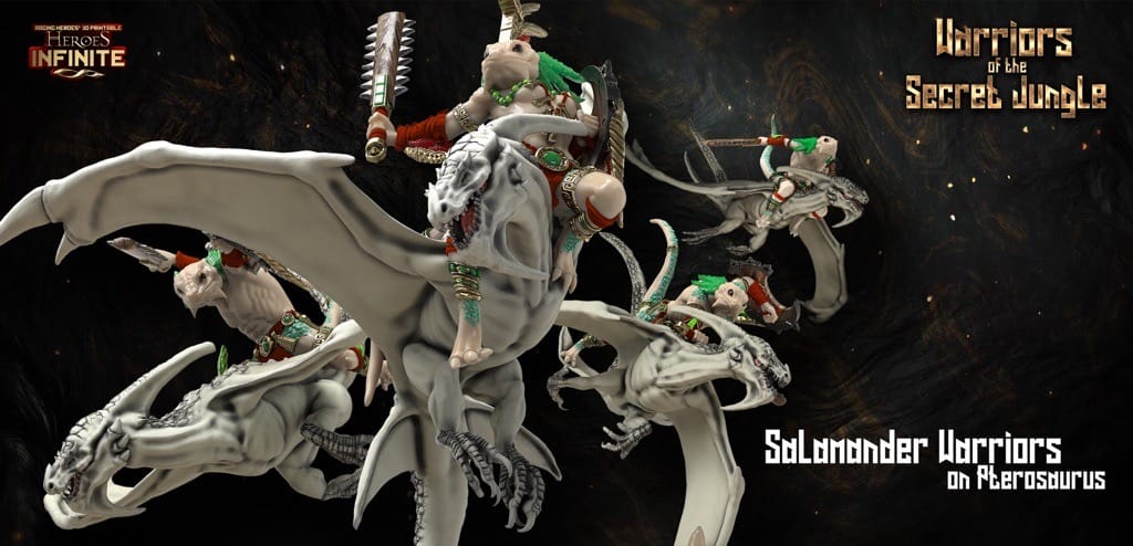 P站图纸印象馆 密林之战士 密林之战士