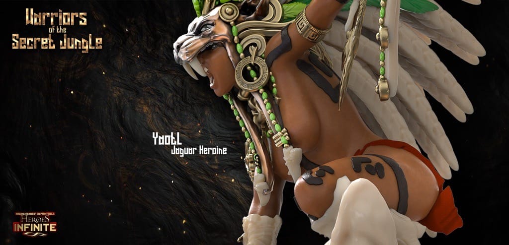 P站图纸印象馆 密林之战士 密林之战士