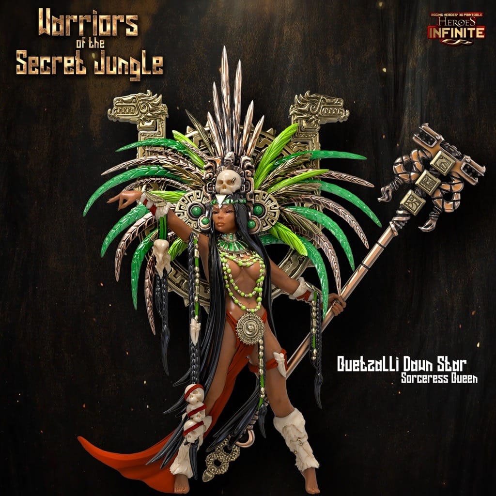 P站图纸印象馆 密林之战士 密林之战士