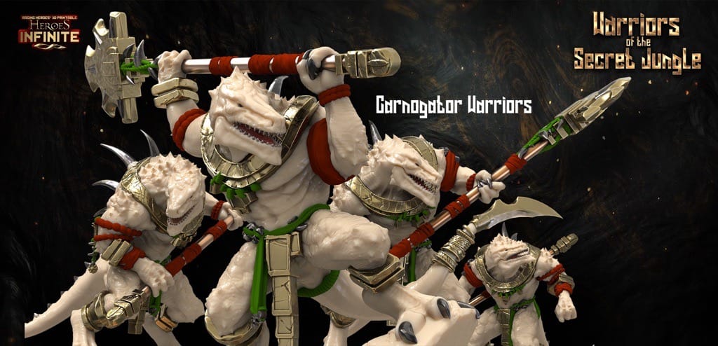 P站图纸印象馆 密林之战士 密林之战士