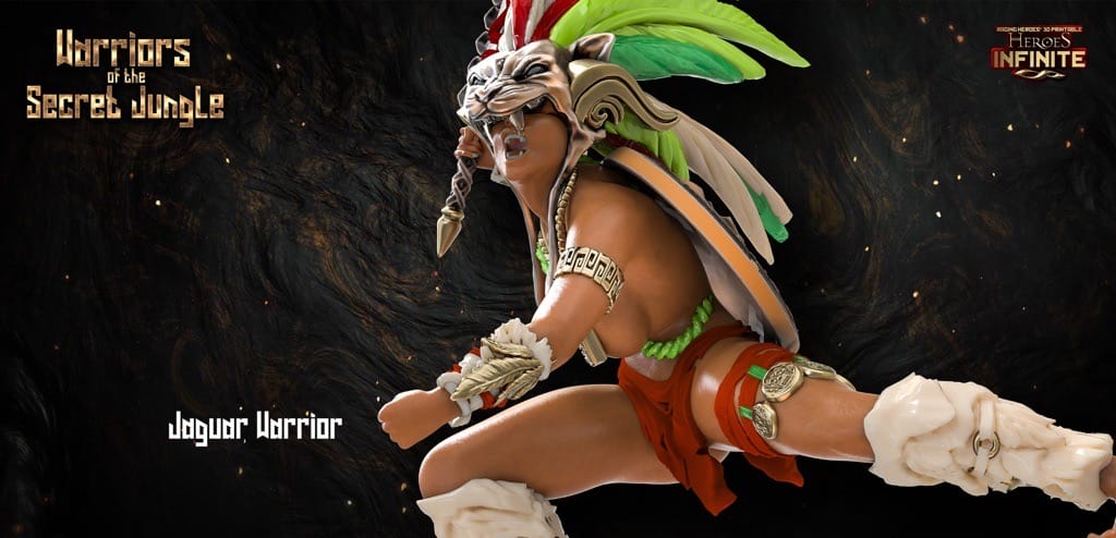 P站图纸印象馆 密林之战士 密林之战士