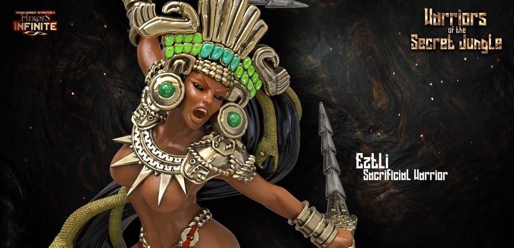 P站图纸印象馆 密林之战士 密林之战士