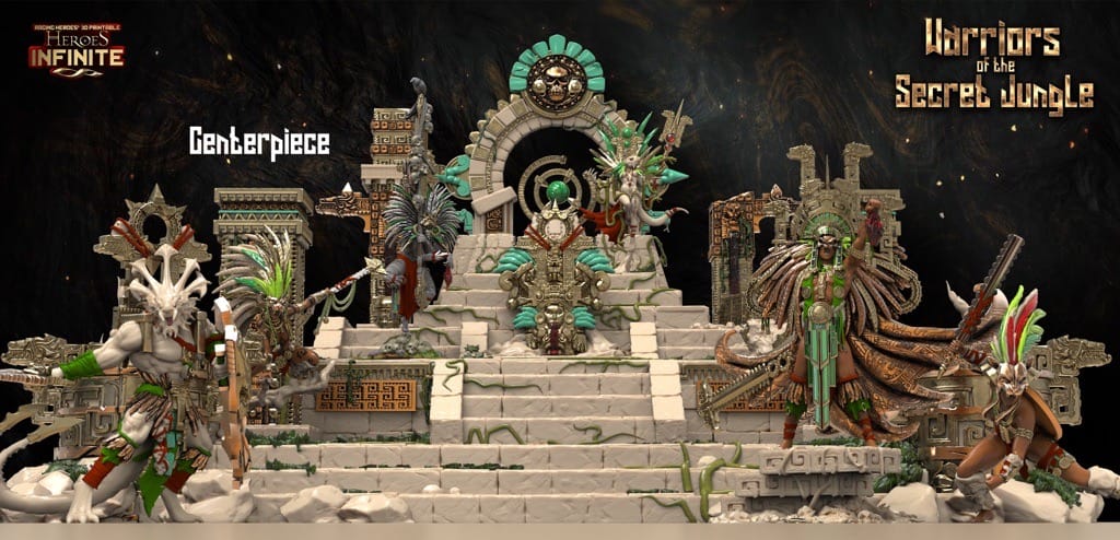 P站图纸印象馆 密林之战士 密林之战士