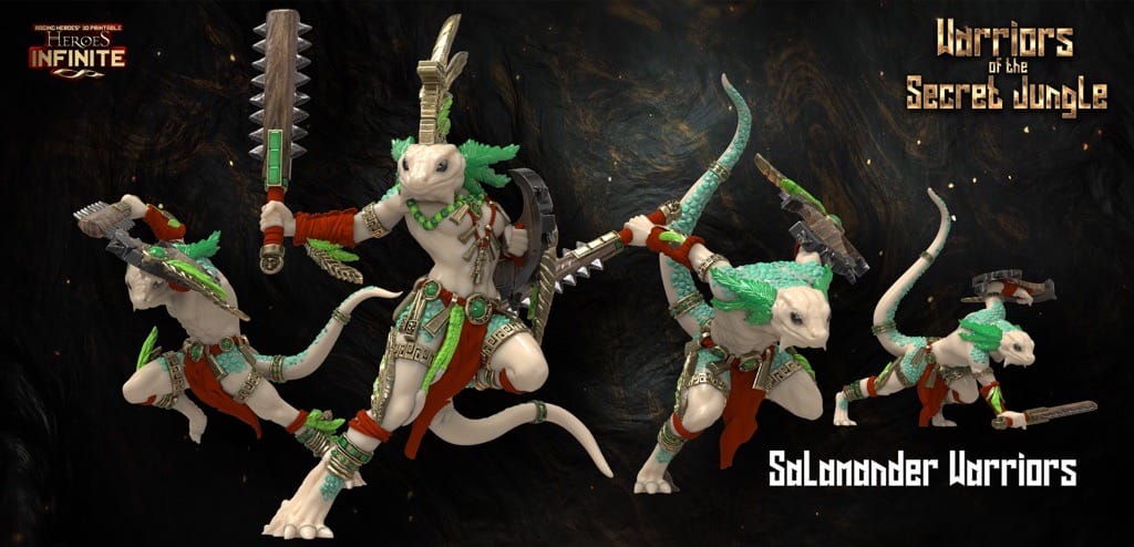 P站图纸印象馆 密林之战士 密林之战士