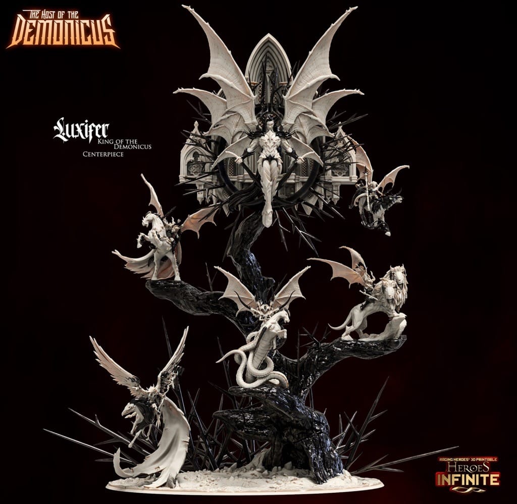 P站图纸印象馆 恶魔之主的军团 恶魔之主的军团