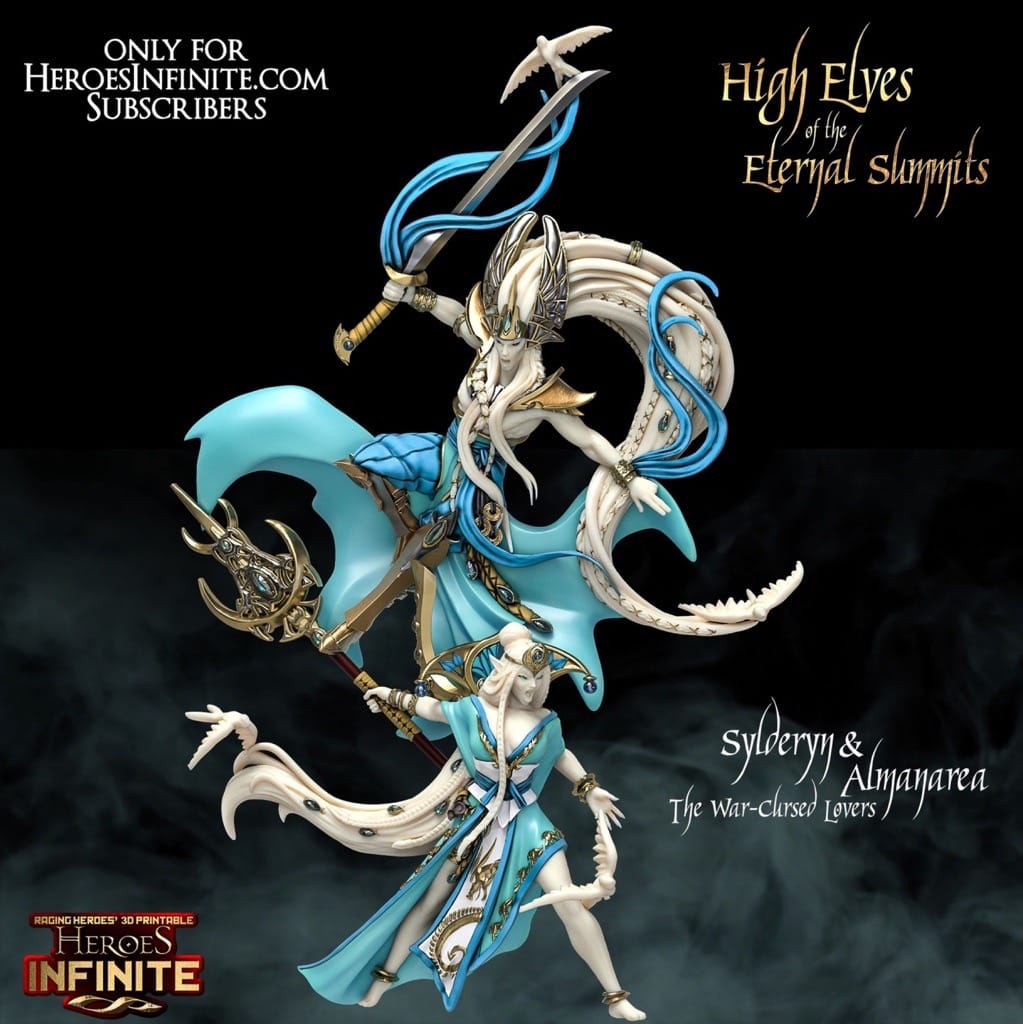 P站图纸印象馆 永恒之巅的高等精灵 永恒之巅的高等精灵