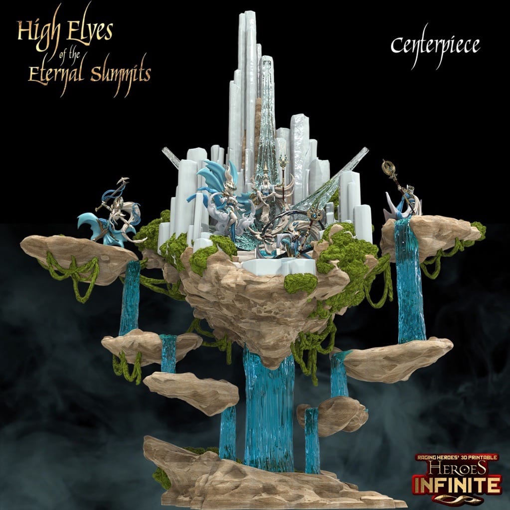 P站图纸印象馆 永恒之巅的高等精灵 永恒之巅的高等精灵