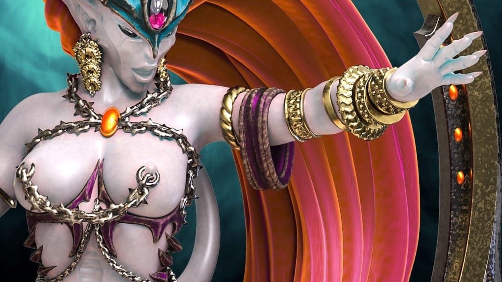 P站图纸印象馆 黑暗精灵与欲望恶魔 黑暗精灵与欲望恶魔