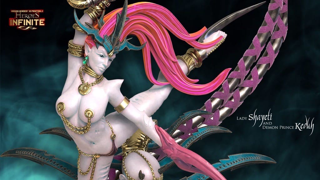 P站图纸印象馆 黑暗精灵与欲望恶魔 黑暗精灵与欲望恶魔