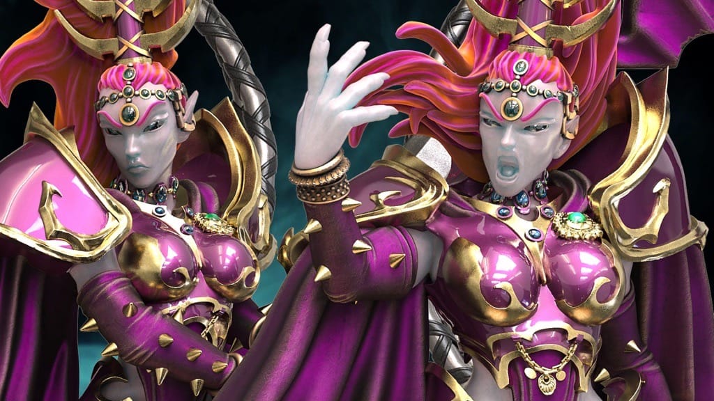 P站图纸印象馆 黑暗精灵与欲望恶魔 黑暗精灵与欲望恶魔