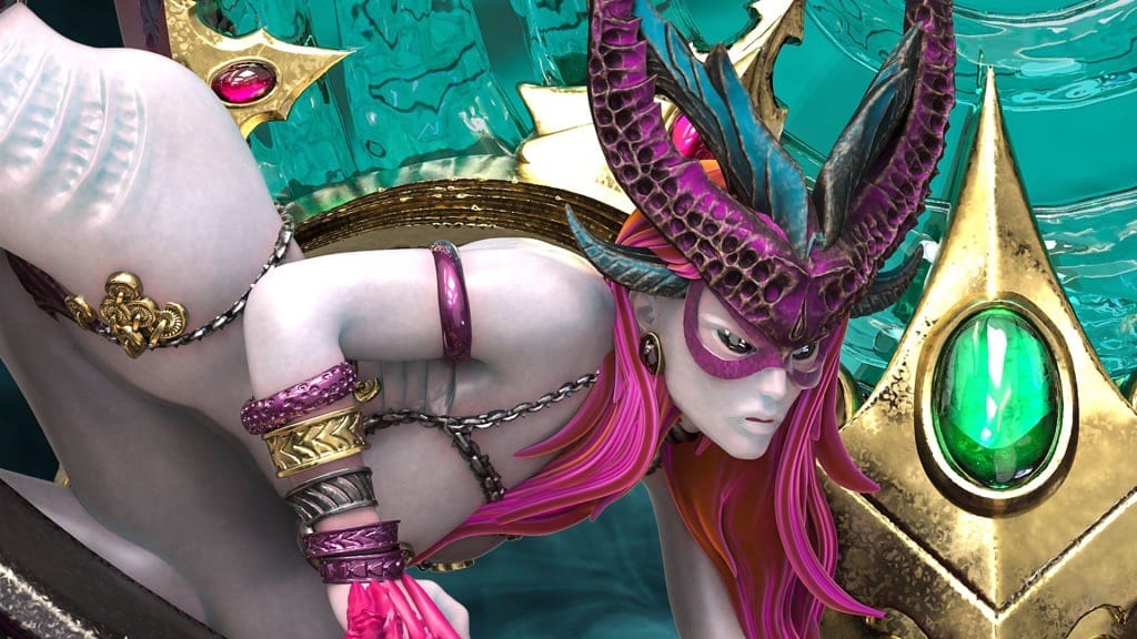 P站图纸印象馆 黑暗精灵与欲望恶魔 黑暗精灵与欲望恶魔