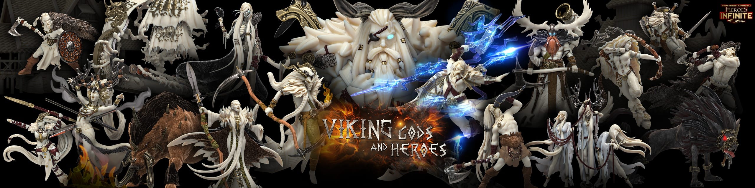 P站图纸印象馆 维京的神衹与英雄 维京的神衹与英雄