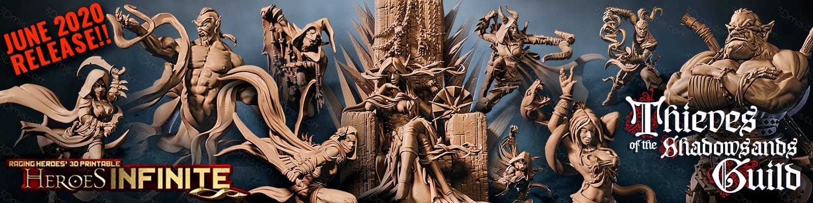 P站图纸印象馆 暗影沙漠的盗贼 暗影沙漠的盗贼