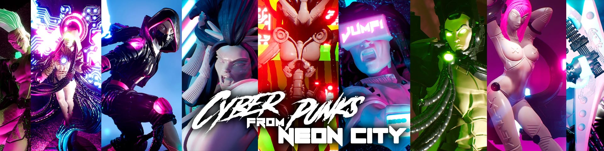 P站图纸印象馆 霓虹城的边缘行者 霓虹城的边缘行者