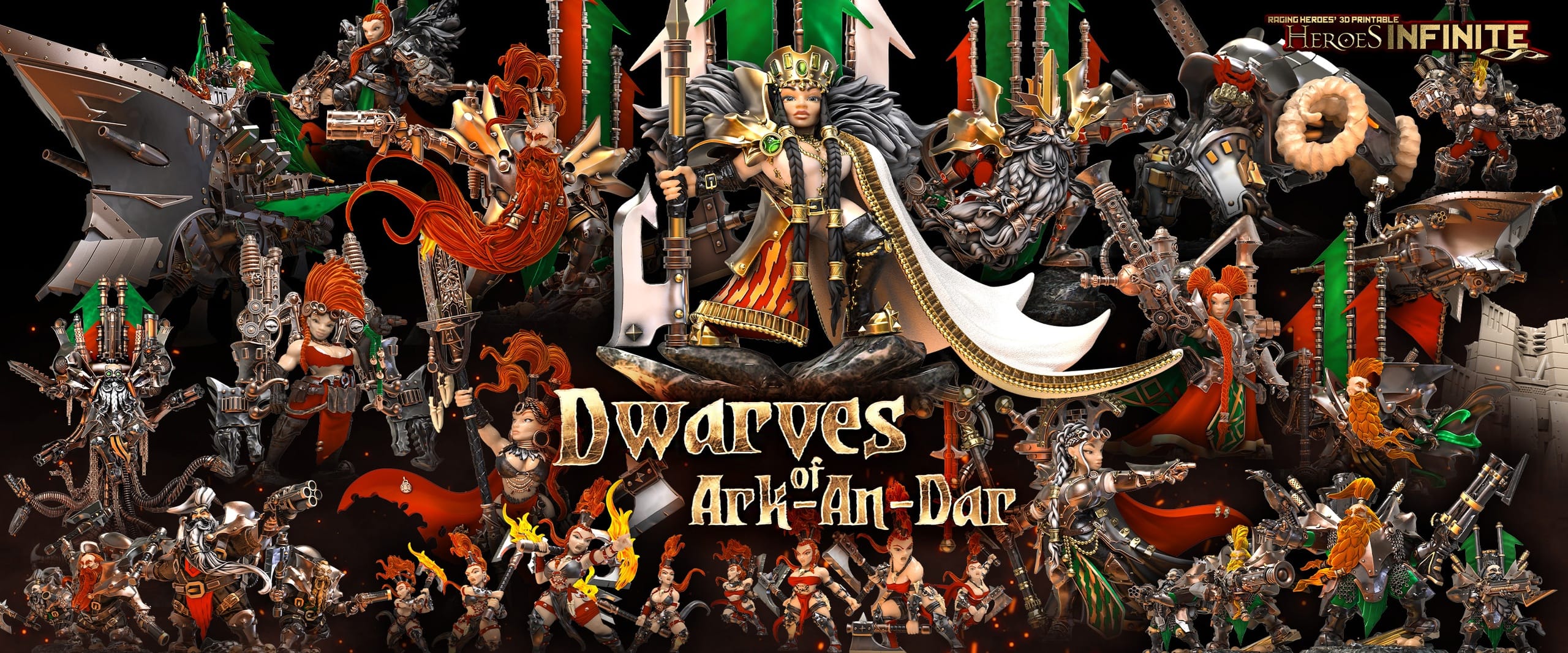 P站图纸印象馆 阿克安达尔的矮人 阿克安达尔的矮人