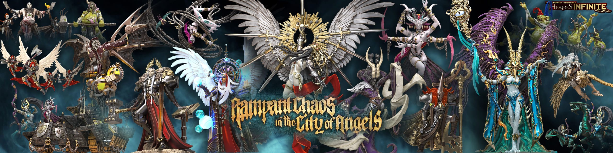 P站图纸印象馆 天使之城的狂暴混乱 天使之城的狂暴混乱