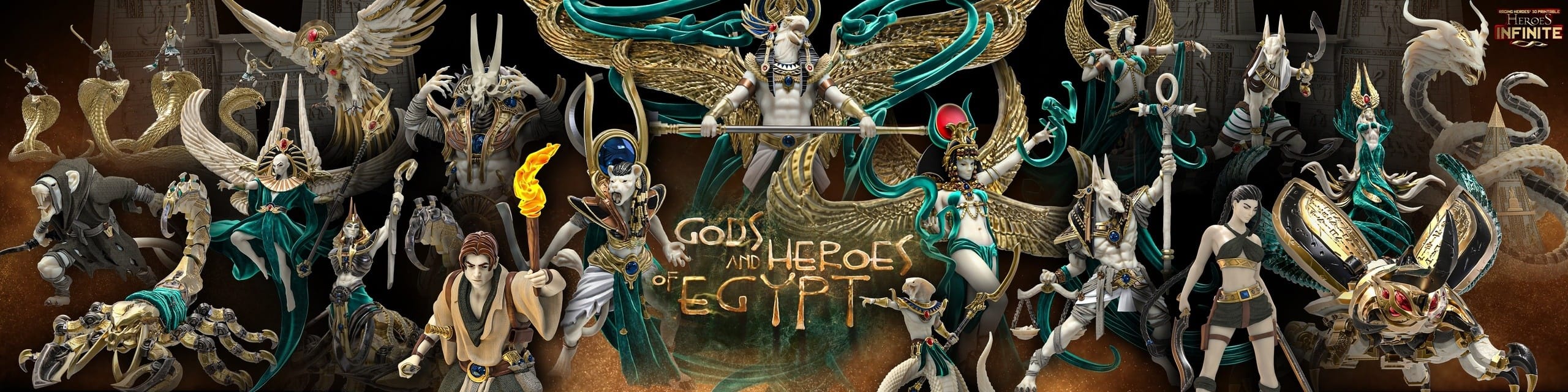 P站图纸印象馆 埃及的诸神与英雄 埃及的诸神与英雄