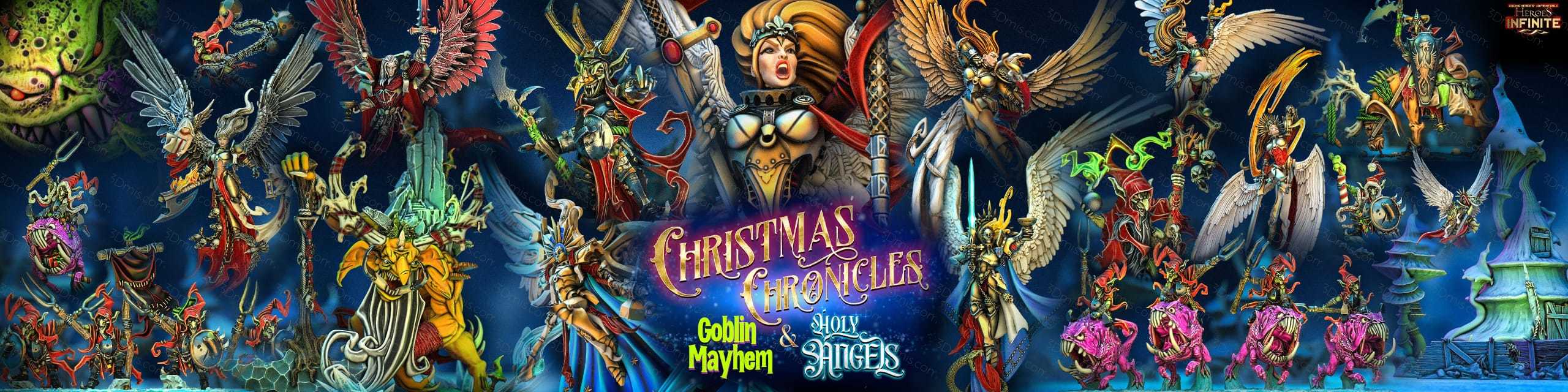 P站图纸印象馆 圣诞编年史:地精的混乱与神圣的天使 圣诞编年史:地精的混乱与神圣的天使