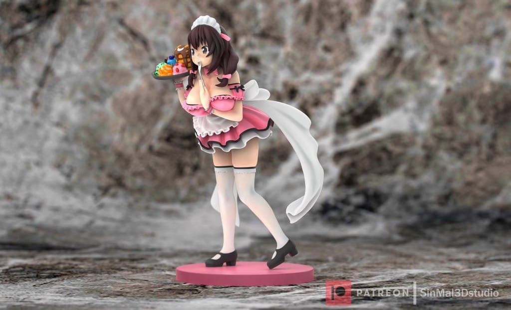 P站图纸印象馆 Sin3Dstudio 为美好的世界献上祝福 悠悠 Sin3Dstudio 为美好的世界献上祝福 悠悠