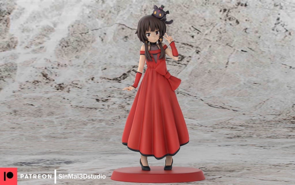 P站图纸印象馆 Sin3Dstudio 为美好的世界献上祝福 惠惠 Sin3Dstudio 为美好的世界献上祝福 惠惠