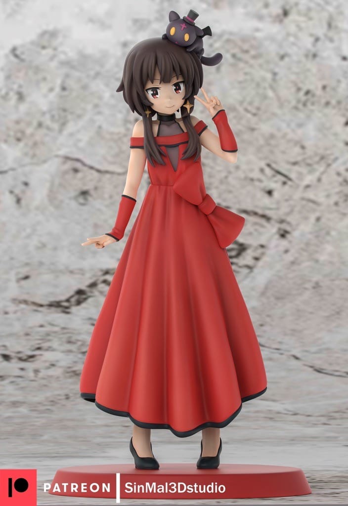 P站图纸印象馆 Sin3Dstudio 为美好的世界献上祝福 惠惠 Sin3Dstudio 为美好的世界献上祝福 惠惠