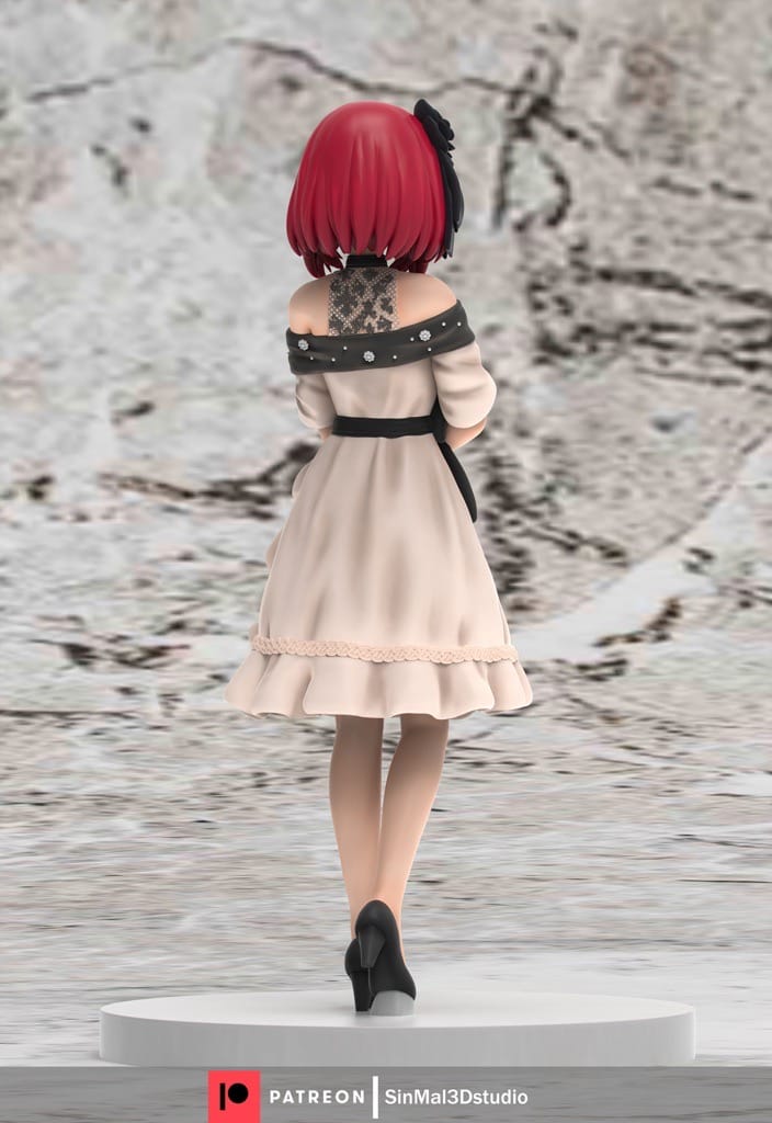 P站图纸印象馆 Sin3Dstudio 我推的孩子 有马加奈 Sin3Dstudio 我推的孩子 有马加奈