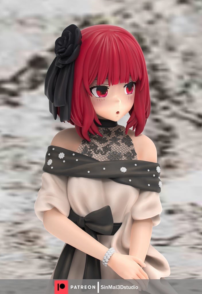 P站图纸印象馆 Sin3Dstudio 我推的孩子 有马加奈 Sin3Dstudio 我推的孩子 有马加奈