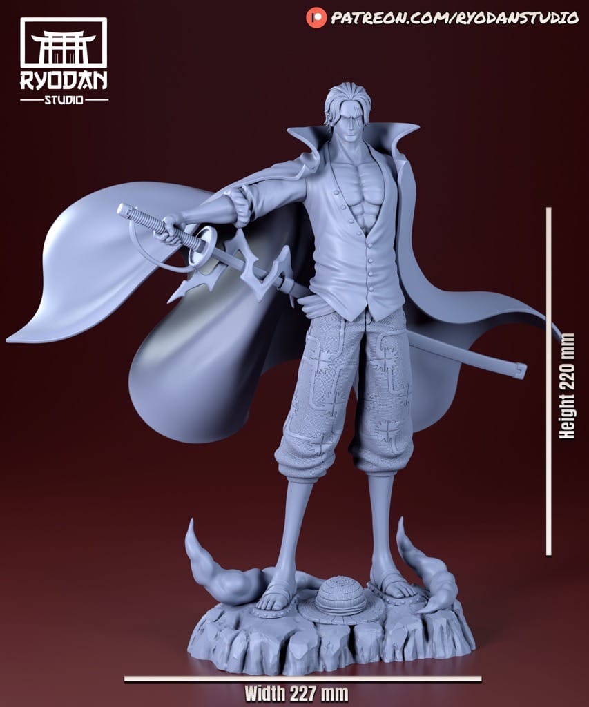 P站图纸印象馆 Ryodan 海贼王 香克斯 Ryodan 海贼王 香克斯