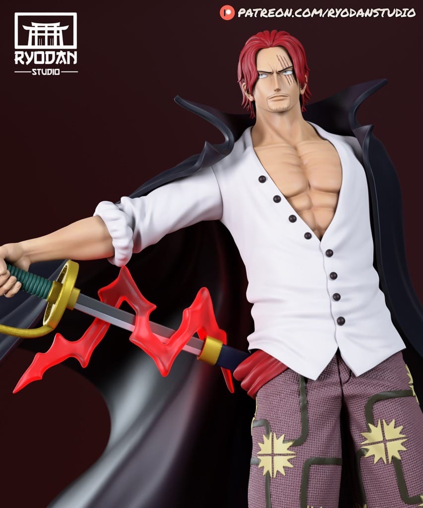 P站图纸印象馆 Ryodan 海贼王 香克斯 Ryodan 海贼王 香克斯