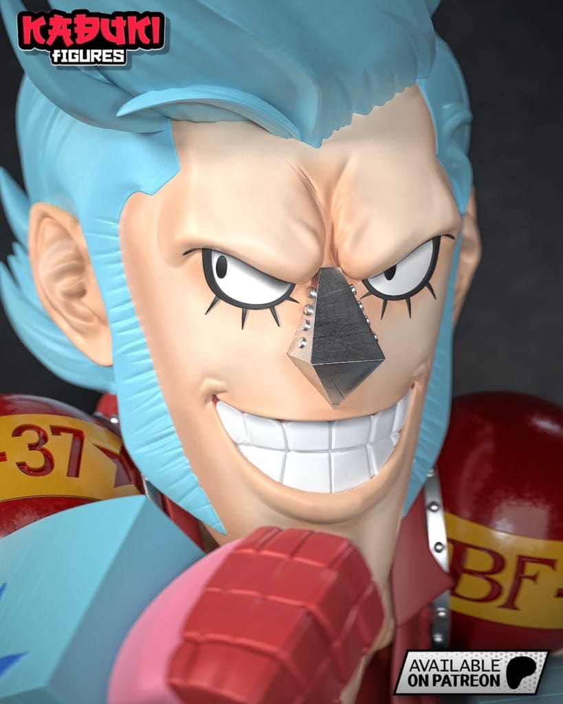 P站图纸印象馆 Kabuki 海贼王 弗兰克 Kabuki 海贼王 弗兰克