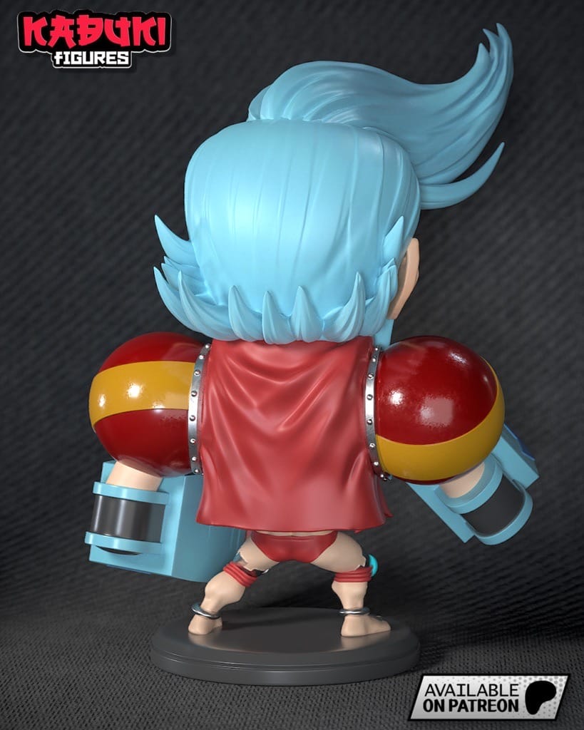 P站图纸印象馆 Kabuki 海贼王 弗兰克 Kabuki 海贼王 弗兰克