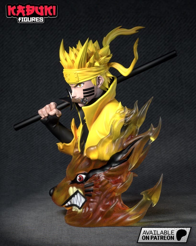 P站图纸印象馆 Kabuki 火影忍者 漩涡鸣人 Kabuki 火影忍者 漩涡鸣人