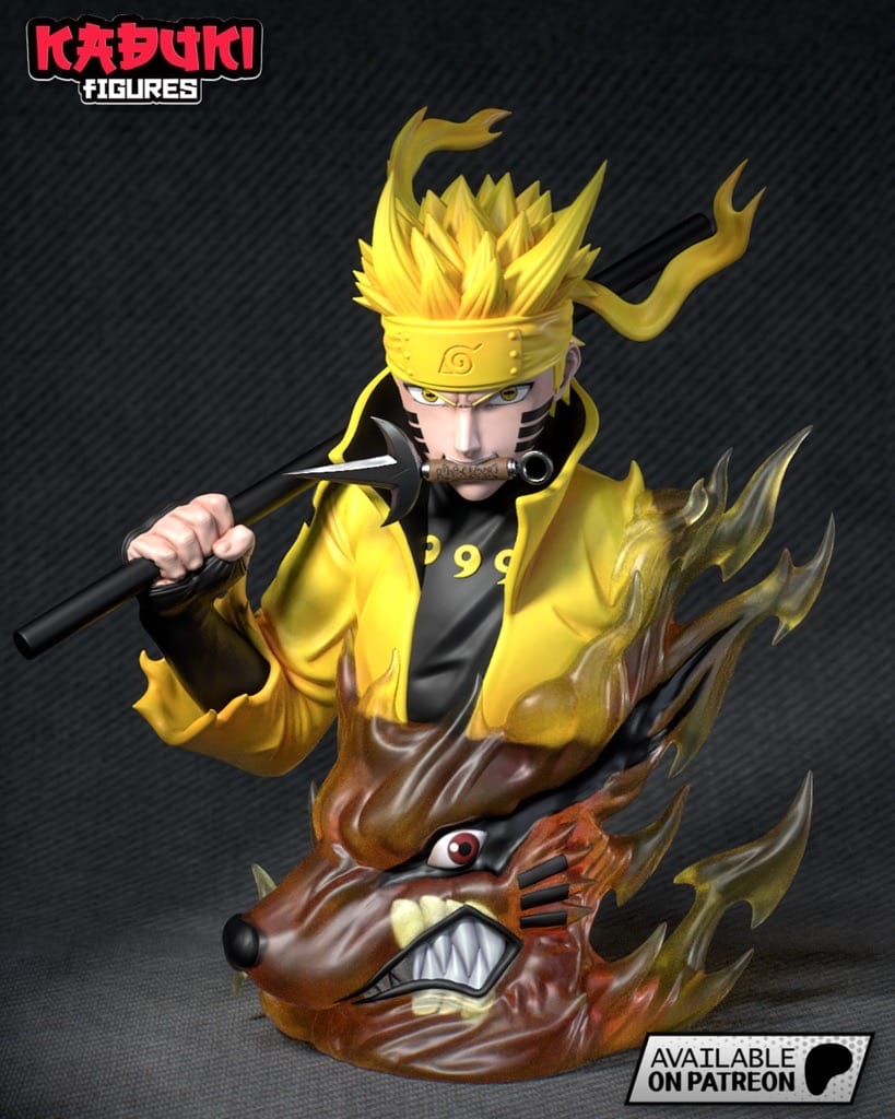 P站图纸印象馆 Kabuki 火影忍者 漩涡鸣人 Kabuki 火影忍者 漩涡鸣人