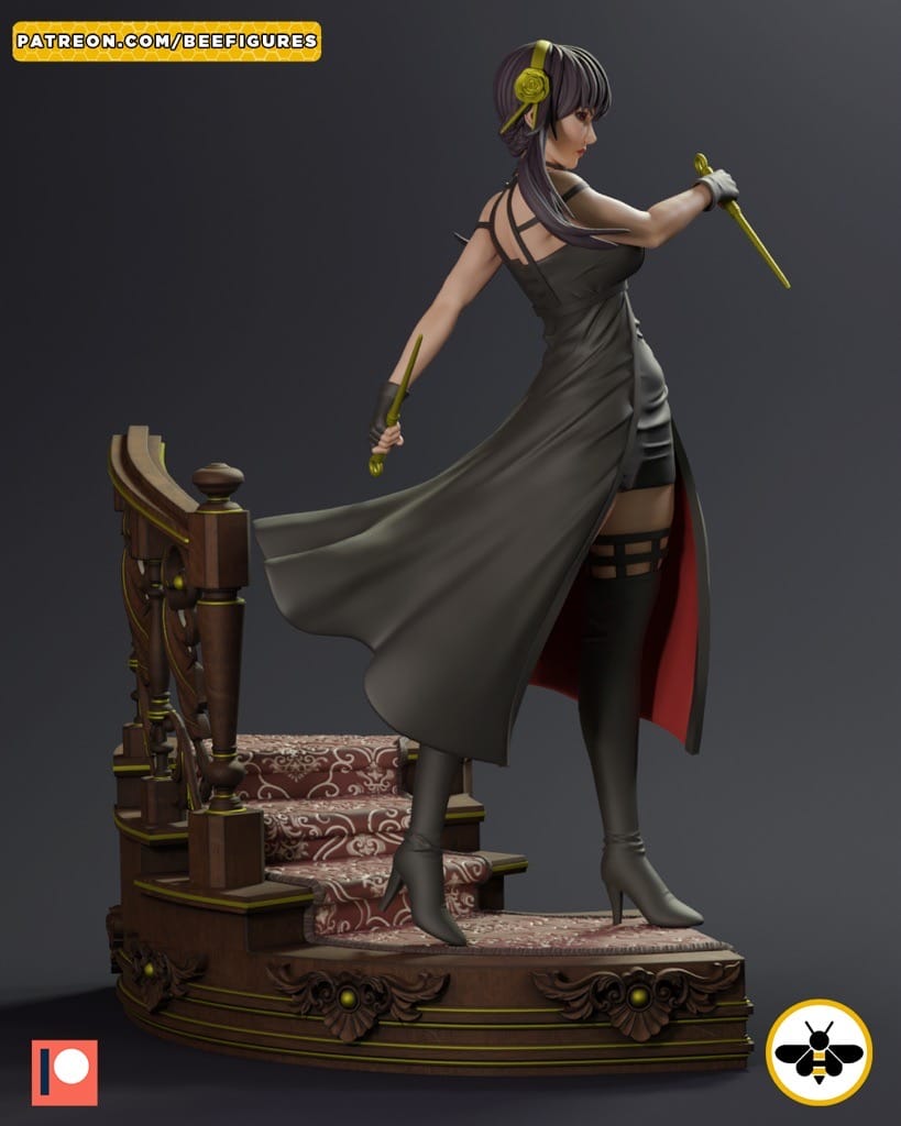 P站图纸印象馆 Bee Figures 间谍过家家 约尔·福杰 Bee Figures 间谍过家家 约尔·福杰