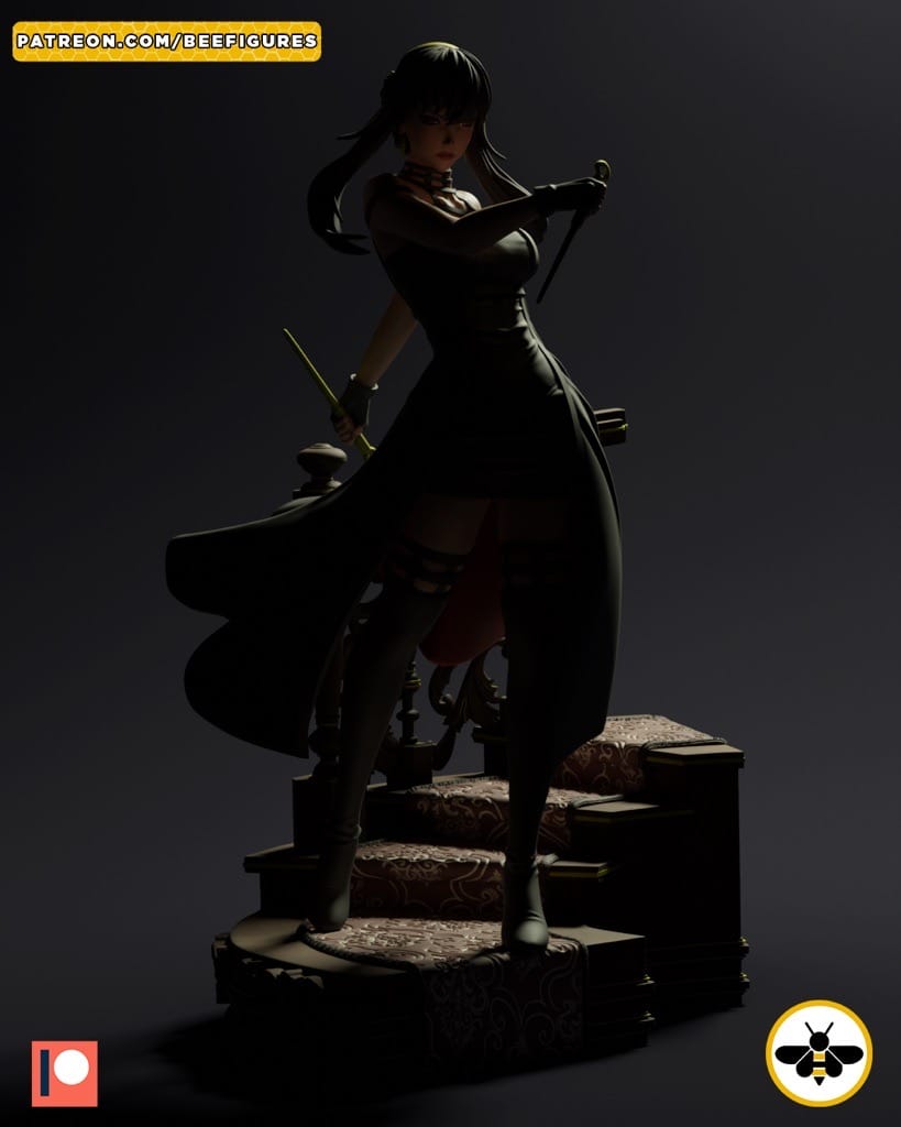 P站图纸印象馆 Bee Figures 间谍过家家 约尔·福杰 Bee Figures 间谍过家家 约尔·福杰