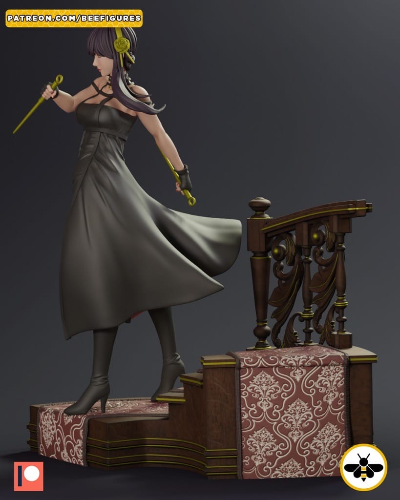 P站图纸印象馆 Bee Figures 间谍过家家 约尔·福杰 Bee Figures 间谍过家家 约尔·福杰