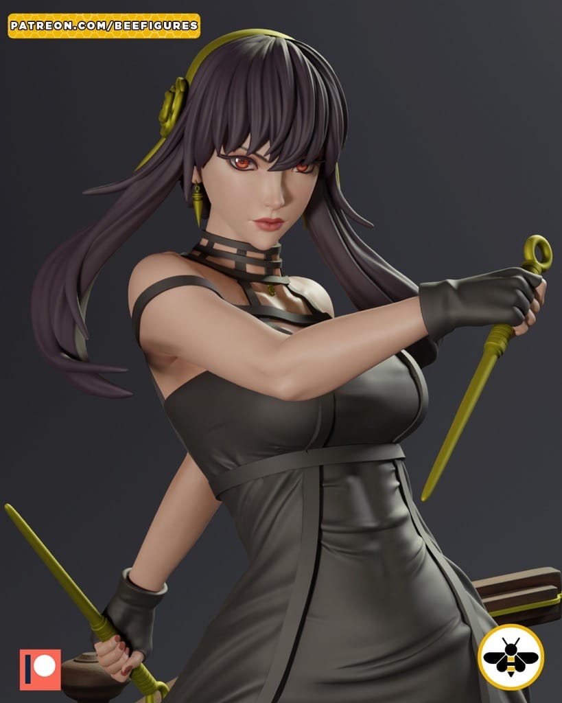 P站图纸印象馆 Bee Figures 间谍过家家 约尔·福杰 Bee Figures 间谍过家家 约尔·福杰