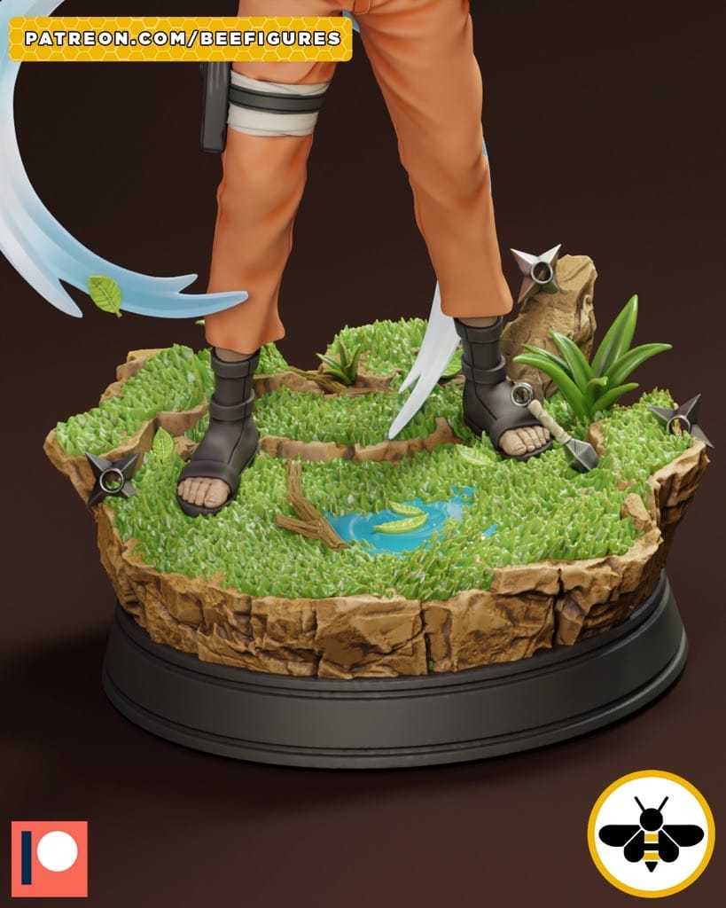 P站图纸印象馆 Bee Figures 火影忍者 漩涡鸣人 Bee Figures 火影忍者 漩涡鸣人