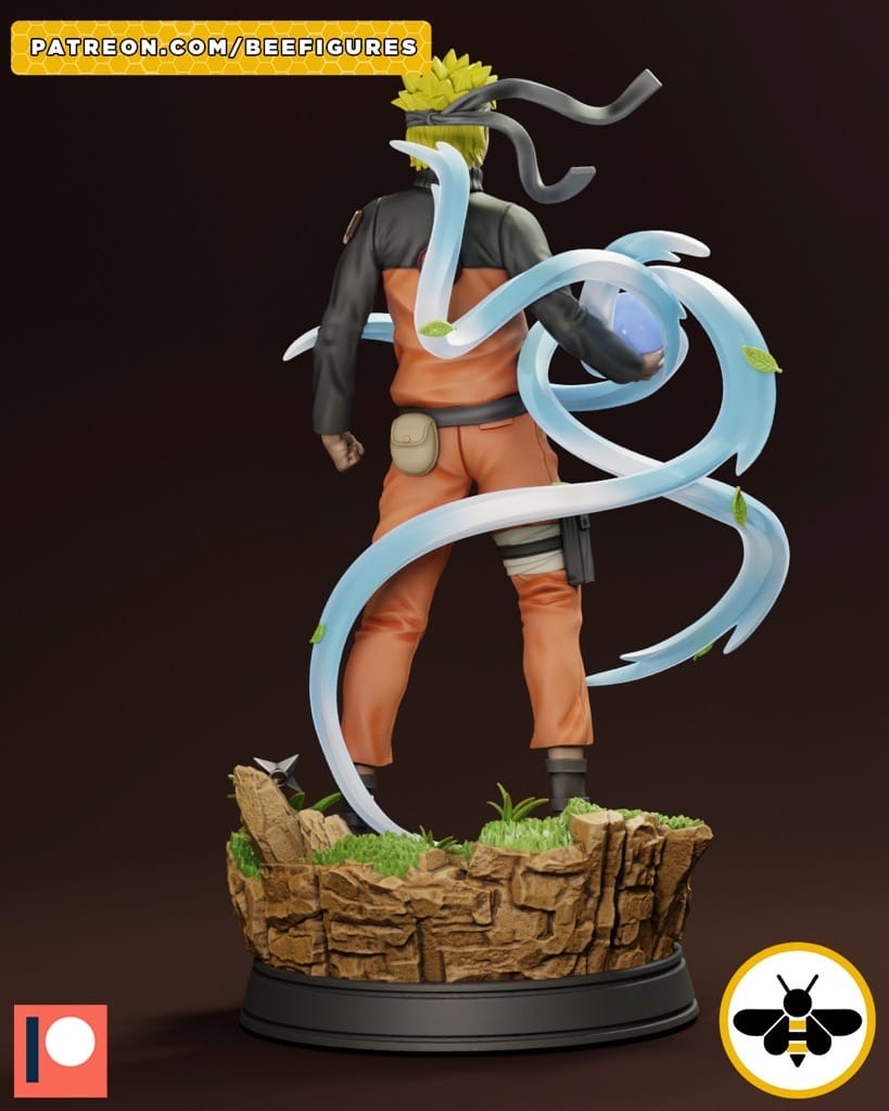 P站图纸印象馆 Bee Figures 火影忍者 漩涡鸣人 Bee Figures 火影忍者 漩涡鸣人