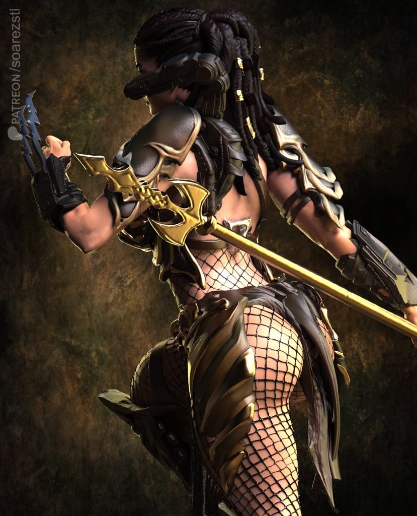 P站图纸印象馆 Soarez3D 异形大战铁血战士 野口真知子 Soarez3D 异形大战铁血战士 野口真知子