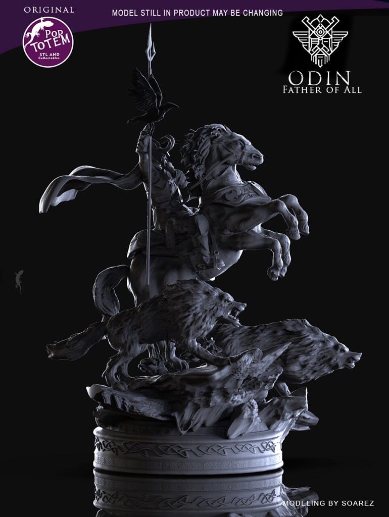 P站图纸印象馆 Soarez3D 奥丁之父 Soarez3D 奥丁之父