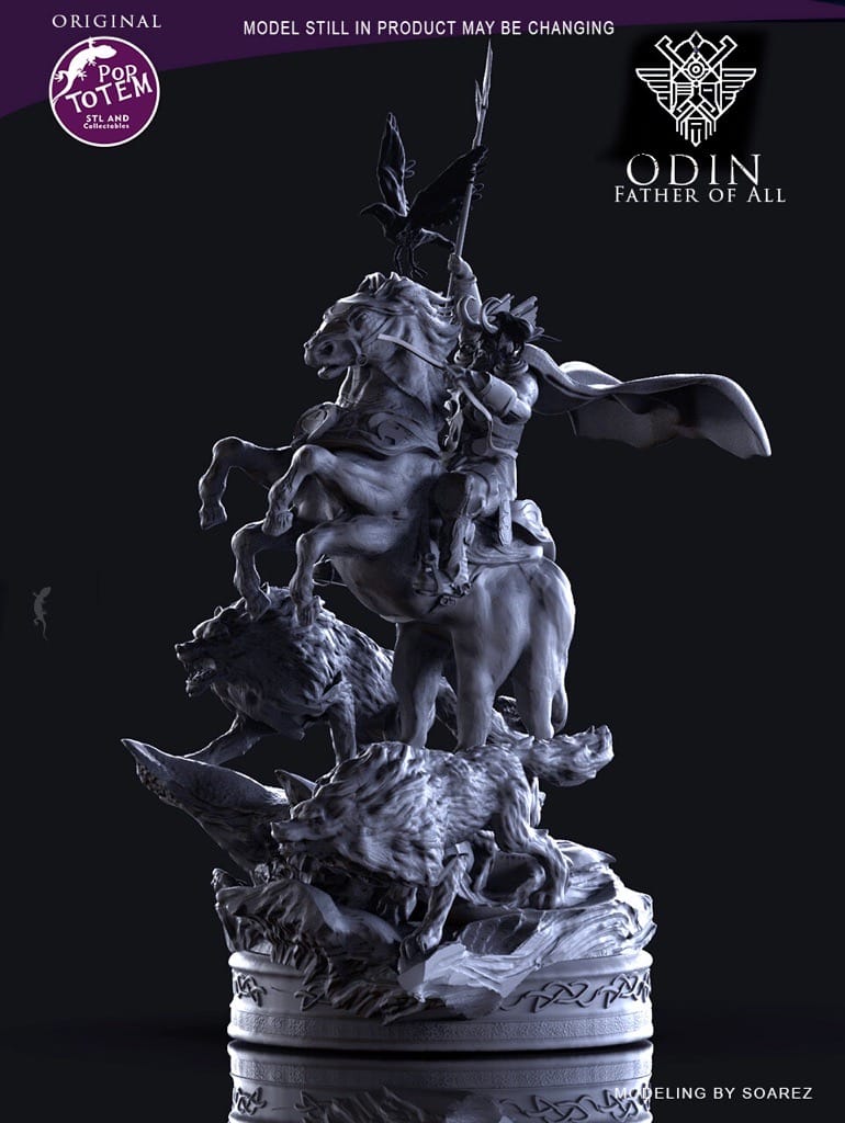 P站图纸印象馆 Soarez3D 奥丁之父 Soarez3D 奥丁之父