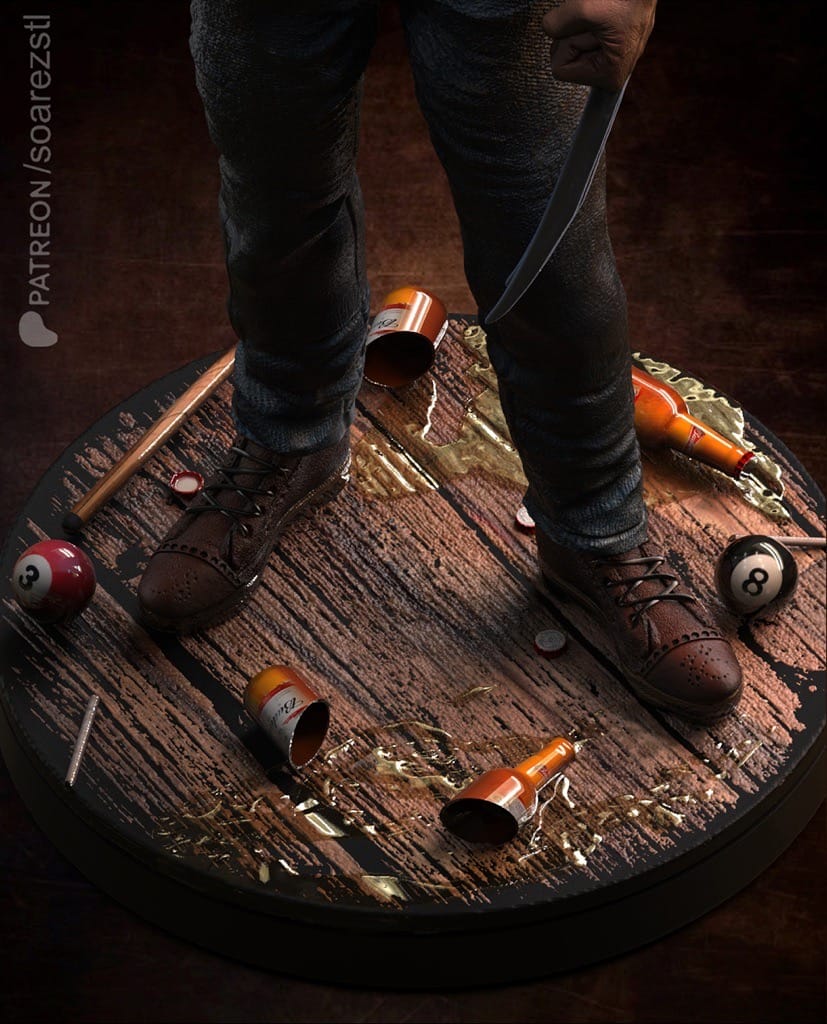 P站图纸印象馆 Soarez3D 漫威 金钢狼洛根 Soarez3D 漫威 金钢狼洛根