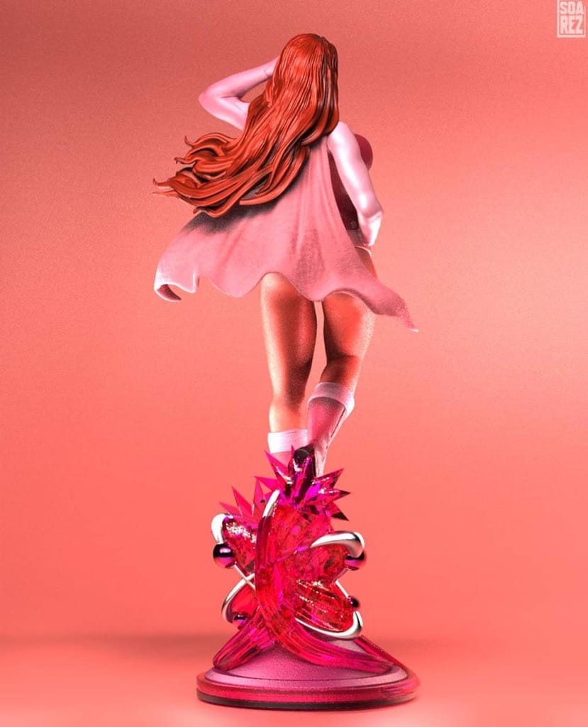 P站图纸印象馆 Soarez3D 无敌少侠 原子女侠伊芙 Soarez3D 无敌少侠 原子女侠伊芙