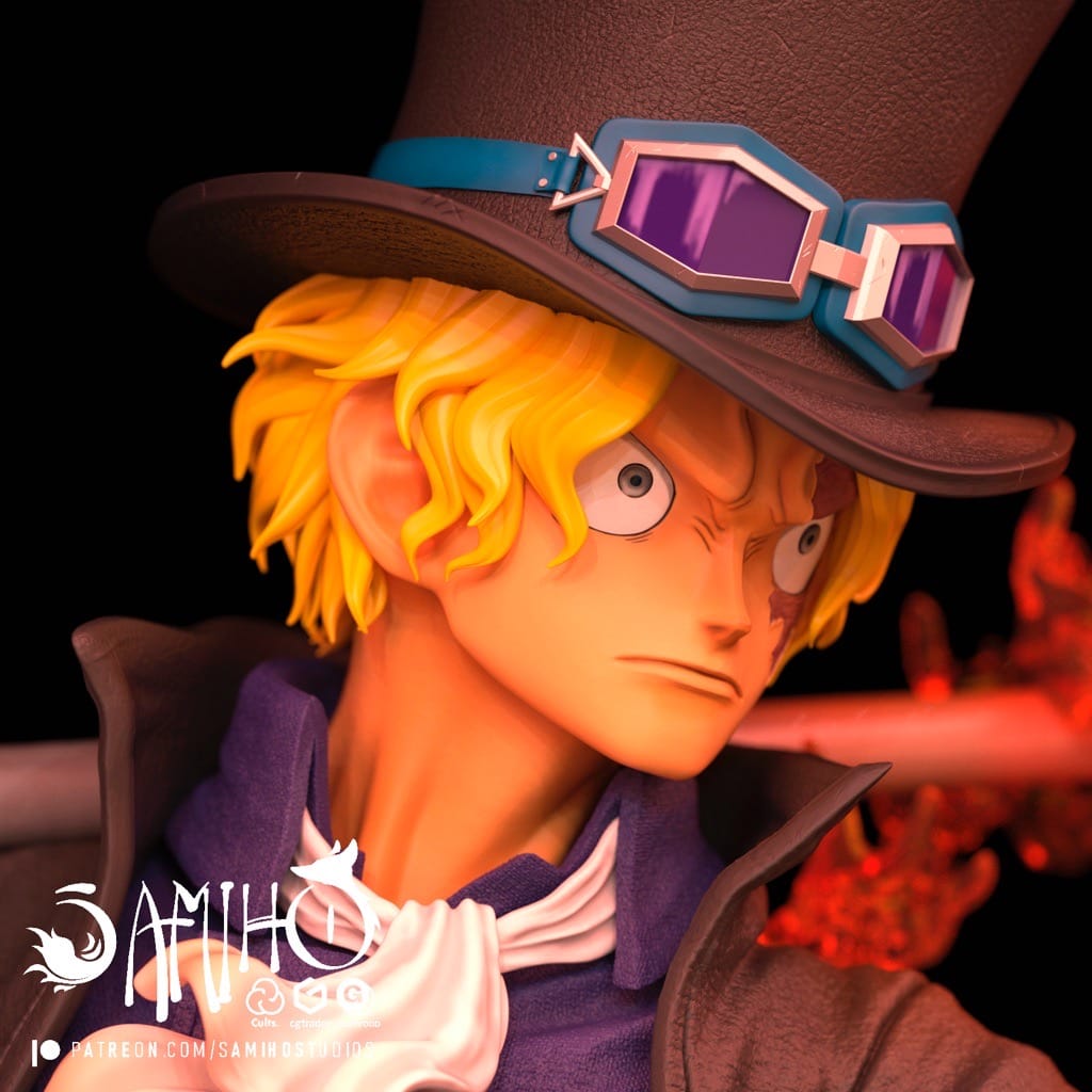 P站图纸印象馆 Samiho 海贼王 萨博 Samiho 海贼王 萨博