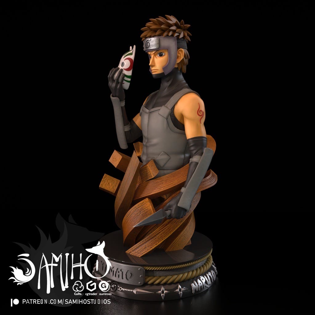 P站图纸印象馆 Samiho 火影忍者 大和 Samiho 火影忍者 大和