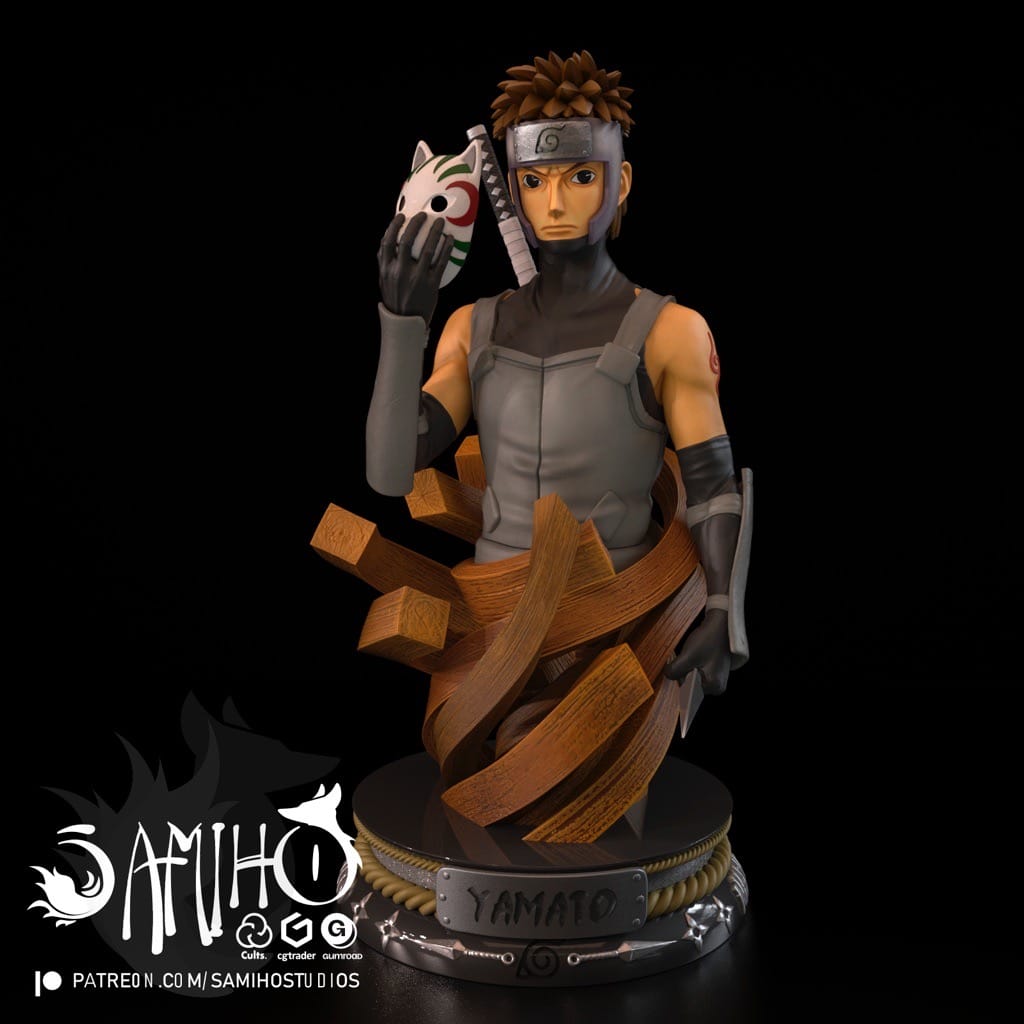 P站图纸印象馆 Samiho 火影忍者 大和 Samiho 火影忍者 大和