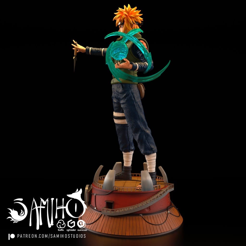 P站图纸印象馆 Samiho 火影忍者 波风水门 Samiho 火影忍者 波风水门