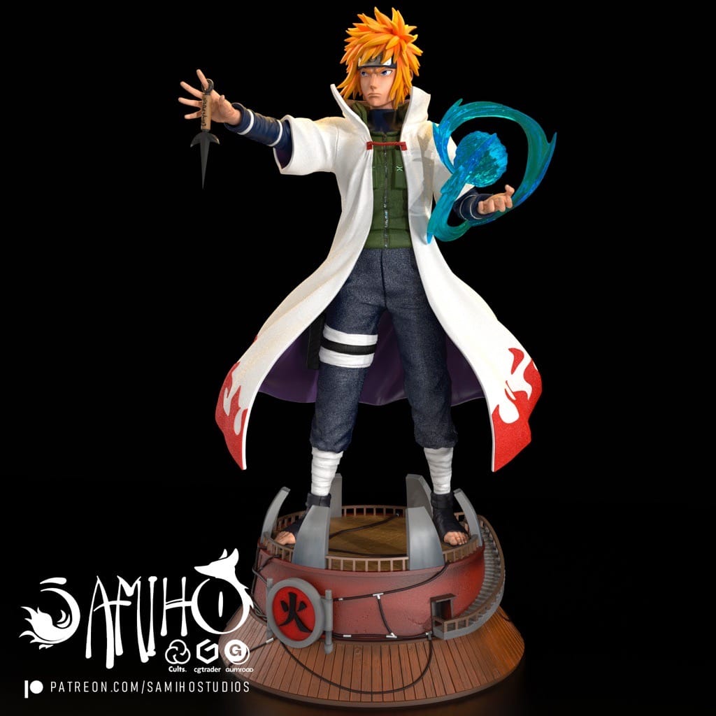 P站图纸印象馆 Samiho 火影忍者 波风水门 Samiho 火影忍者 波风水门